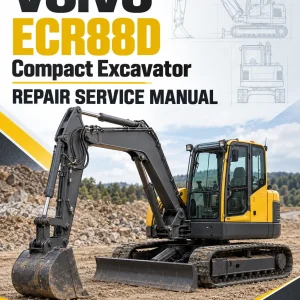 Volvo ECR88D Compact Excavator Repair Service Manual