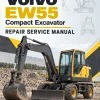 Volvo EW55 Compact Excavator Repair Service Manual Volvo EW55 Compact Excavator Repair Service Manual