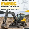 Volvo EW60C Compact Excavator Repair Service Manual Volvo EW60C Compact Excavator Repair Service Manual