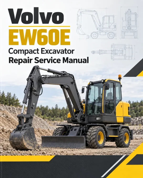 Volvo EW60E Compact Excavator Repair Service Manual