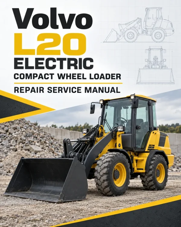 Volvo L20 Electric Compact Wheel Loader Repair Service Manual Volvo L20 Electric Compact Wheel Loader Repair Service Manual