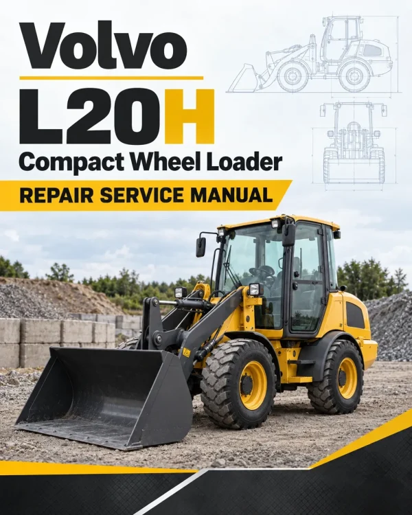 Volvo L20H Compact Wheel Loader Repair Service Manual Volvo L20H Compact Wheel Loader Repair Service Manual