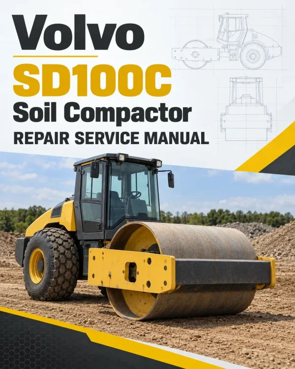 Volvo SD100C Soil Compactor Repair Service Manual Volvo SD100C Soil Compactor Repair Service Manual