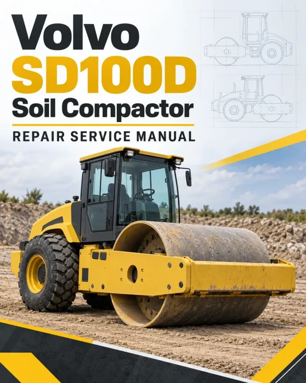 Volvo SD100D Soil Compactor Repair Service Manual Volvo SD100D Soil Compactor Repair Service Manual