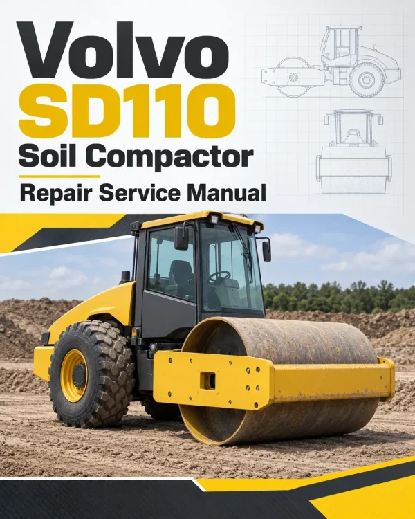 Volvo SD110 Soil Compactor Repair Service Manual