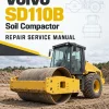Volvo SD110B Soil Compactor Repair Service Manual