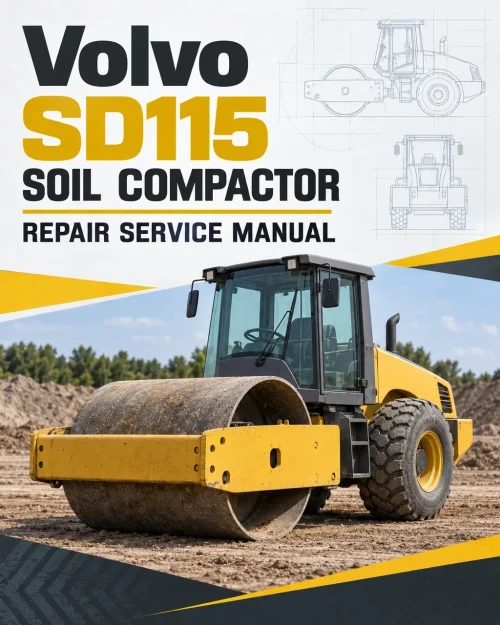 Volvo SD115 Soil Compactor Repair Service Manual Volvo SD115 Soil Compactor Repair Service Manual