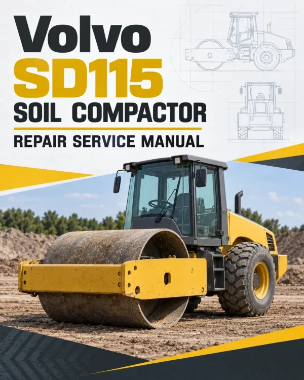 Volvo SD115 Soil Compactor Repair Service Manual