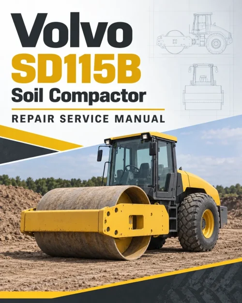 Volvo SD115B Soil Compactor Repair Service Manual Volvo SD115B Soil Compactor Repair Service Manual
