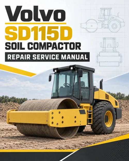 Volvo SD115D Soil Compactor Repair Service Manual Volvo SD115D Soil Compactor Repair Service Manual