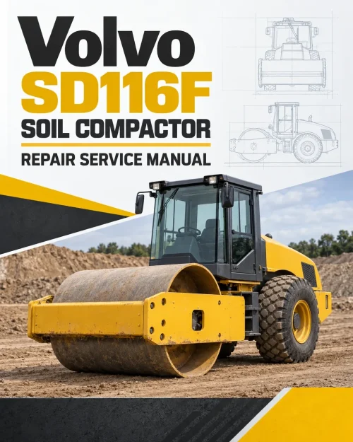 Volvo SD116F Soil Compactor Repair Service Manual Volvo SD116F Soil Compactor Repair Service Manual
