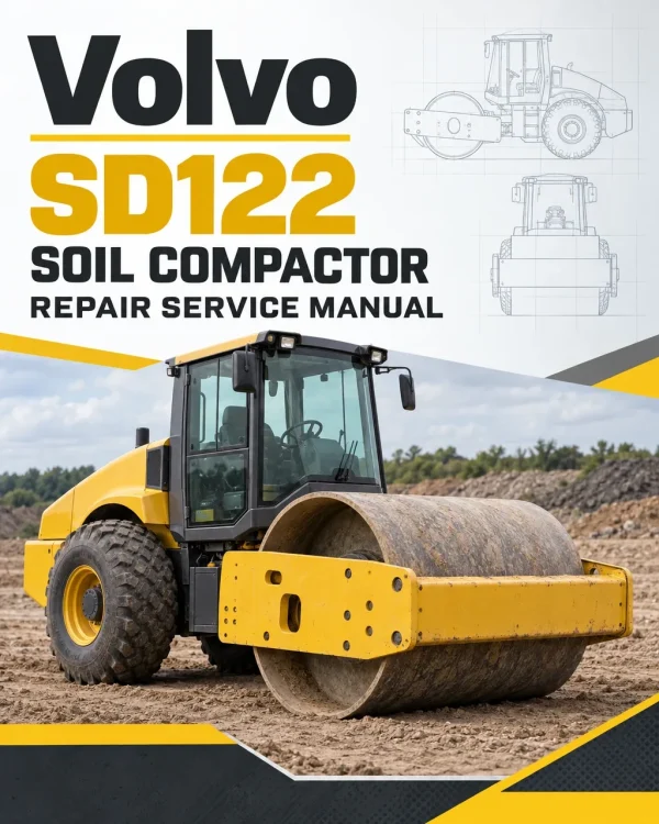 Volvo SD122 Soil Compactor Repair Service Manual