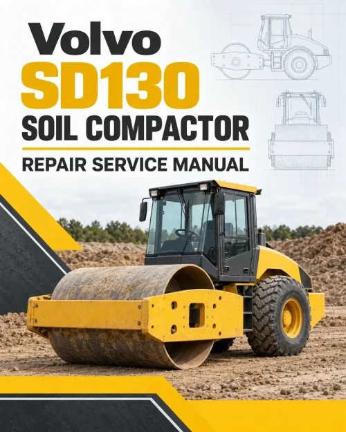 Volvo SD130 Soil Compactor Repair Service Manual Volvo SD130 Soil Compactor Repair Service Manual