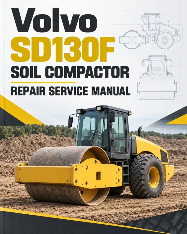 Volvo SD130F Soil Compactor Repair Service Manual Volvo SD130F Soil Compactor Repair Service Manual