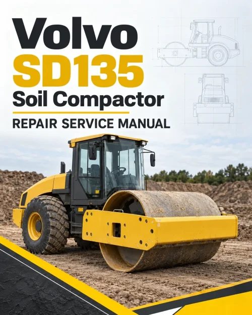 Volvo SD135 Soil Compactor Repair Service Manual Volvo SD135 Soil Compactor Repair Service Manual