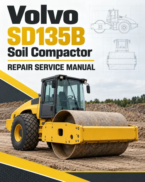 Volvo SD135B Soil Compactor Repair Service Manual Volvo SD135B Soil Compactor Repair Service Manual