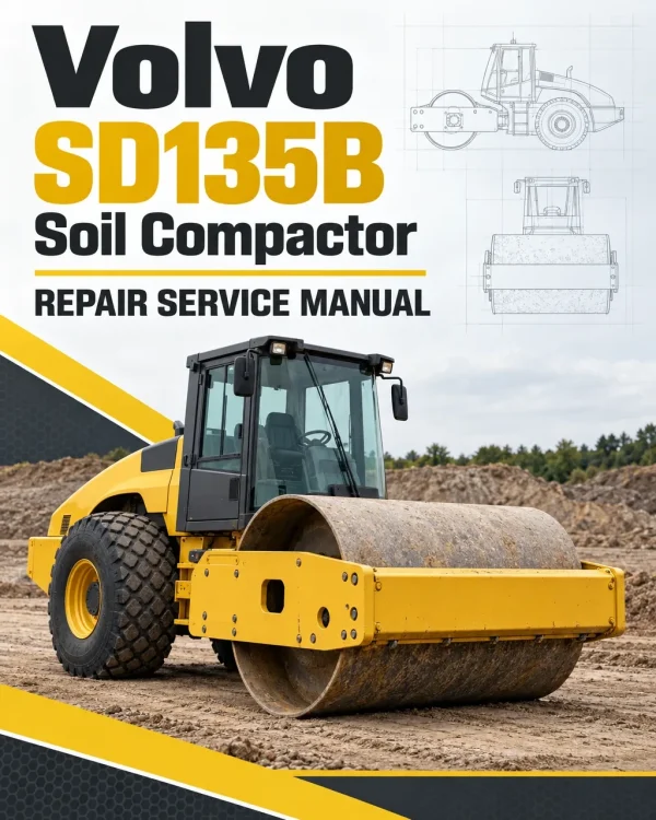 Volvo SD135B Soil Compactor Repair Service Manual Volvo SD135B Soil Compactor Repair Service Manual