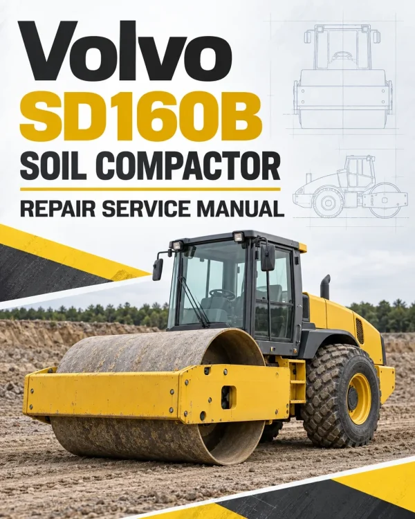 Volvo SD160B Soil Compactor Repair Service Manual Volvo SD160B Soil Compactor Repair Service Manual