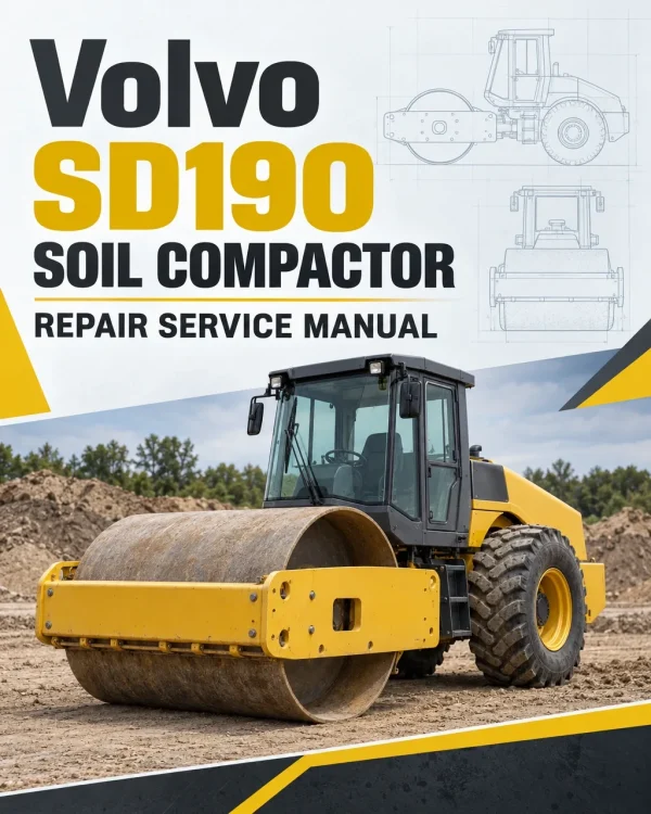Volvo SD190 Soil Compactor Repair Service Manual Volvo SD190 Soil Compactor Repair Service Manual