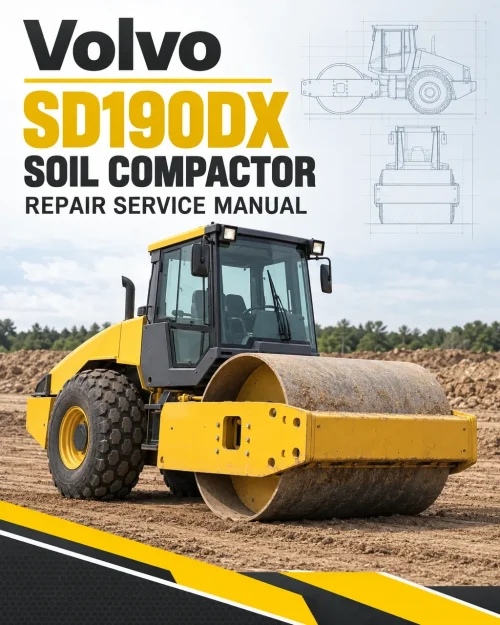 Volvo SD190DX Soil Compactor Repair Service Manual Volvo SD190DX Soil Compactor Repair Service Manual