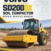 Volvo SD200DX Soil Compactor Repair Service Manual Volvo SD200DX Soil Compactor Repair Service Manual