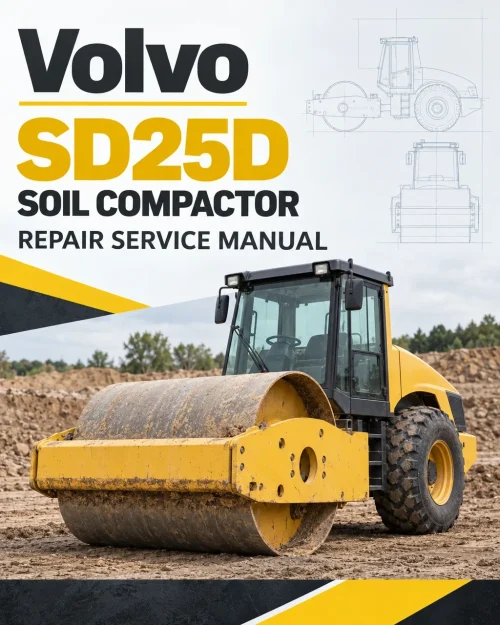 Volvo SD25D Soil Compactor Repair Service Manual Volvo SD25D Soil Compactor Repair Service Manual