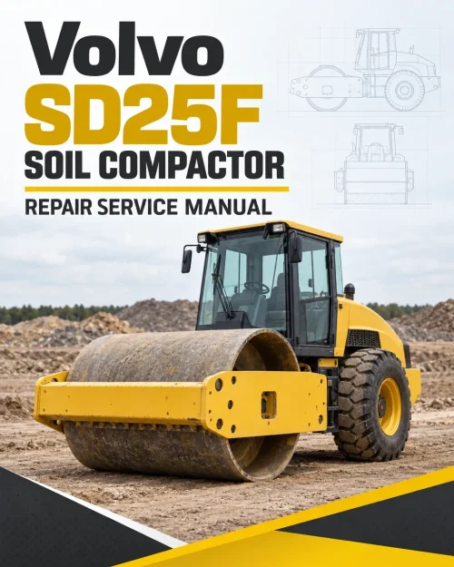 Volvo SD25F Soil Compactor Repair Service Manual Volvo SD25F Soil Compactor Repair Service Manual
