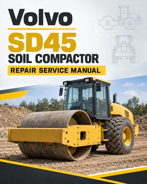 Volvo SD45 Soil Compactor Repair Service Manual Volvo SD45 Soil Compactor Repair Service Manual