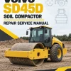 Volvo SD45D Soil Compactor Repair Service Manual