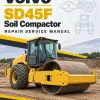 Volvo SD45F Soil Compactor Repair Service Manual Volvo SD45F Soil Compactor Repair Service Manual
