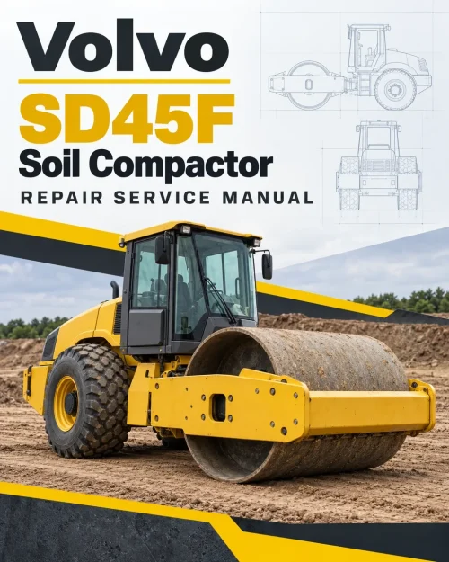 Volvo SD45F Soil Compactor Repair Service Manual Volvo SD45F Soil Compactor Repair Service Manual