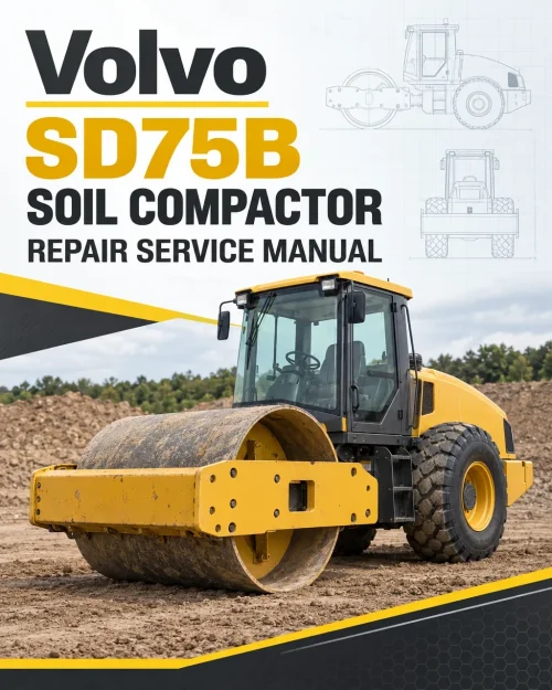 Volvo SD75B Soil Compactor Repair Service Manual Volvo SD75B Soil Compactor Repair Service Manual