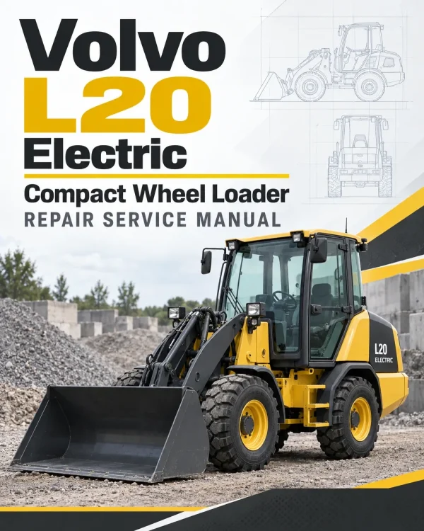 Volvo L20 Electric Compact Wheel Loader Repair Service Manual Volvo L20 Electric Compact Wheel Loader Repair Service Manual