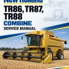 New Holland TR86, TR87, TR88 Combine Service Manual New Holland TR86, TR87, TR88 Combine Service Manual