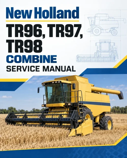 New Holland TR96, TR97, TR98 Combine Service Manual New Holland TR96, TR97, TR98 Combine Service Manual