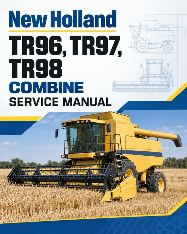 New Holland TR96, TR97, TR98 Combine Service Manual New Holland TR96, TR97, TR98 Combine Service Manual