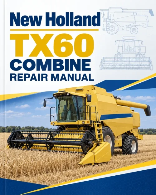 New Holland TX60 Combine Repair Manual