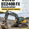 Volvo EC240B FX Excavator Repair Service Manual Volvo EC240B FX Excavator Repair Service Manual