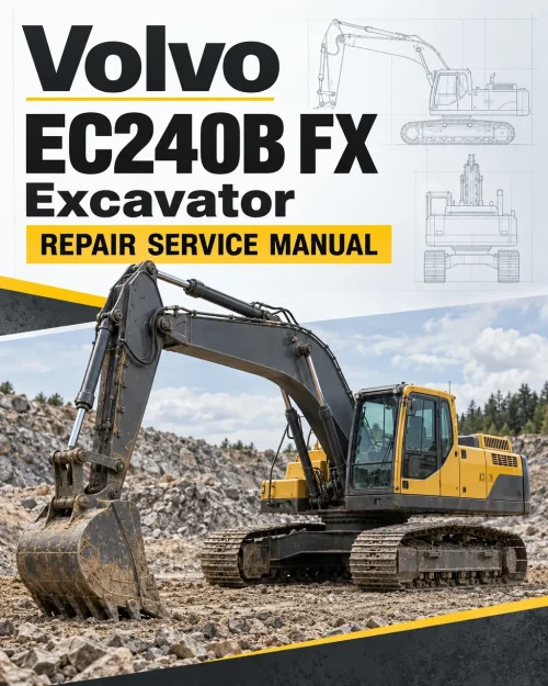 Volvo EC240B FX Excavator Repair Service Manual Volvo EC240B FX Excavator Repair Service Manual