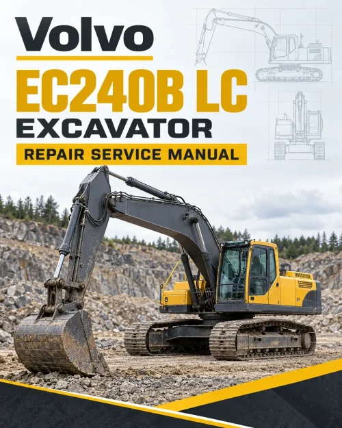 Volvo EC240B LC Excavator Repair Service Manual Volvo EC240B LC Excavator Repair Service Manual