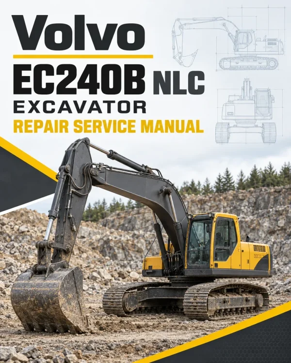 Volvo EC240B NLC Excavator Repair Service Manual Volvo EC240B NLC Excavator Repair Service Manual