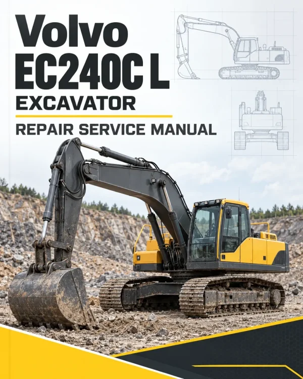 Volvo EC240C L Excavator Repair Service Manual