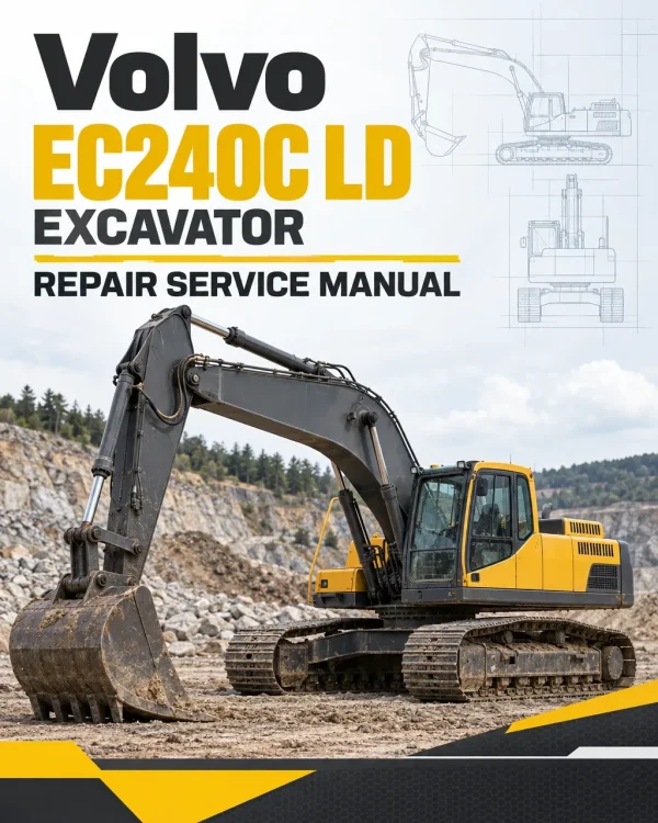 Volvo EC240C LD Excavator Repair Service Manual Volvo EC240C LD Excavator Repair Service Manual