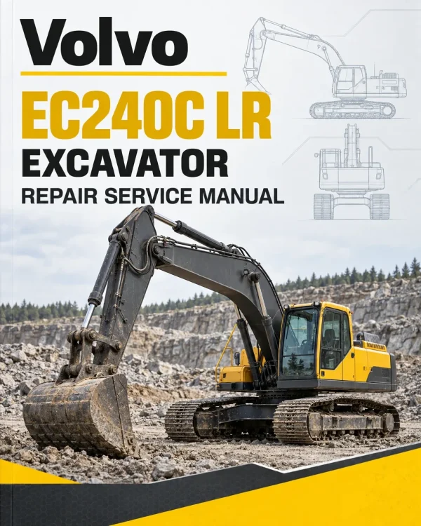 Volvo EC240C LR Excavator Repair Service Manual