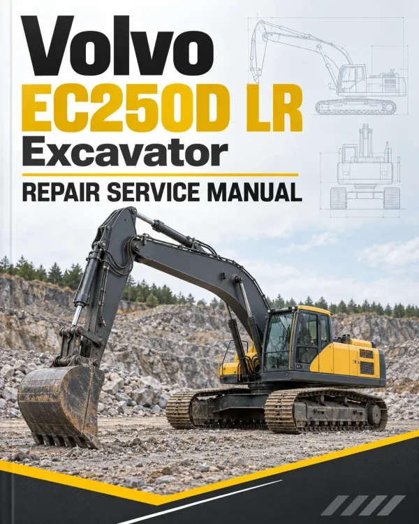 Volvo EC250D LR Excavator Repair Service Manual