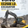 Volvo EC250E LD Excavator Repair Service Manual Volvo EC250E LD Excavator Repair Service Manual