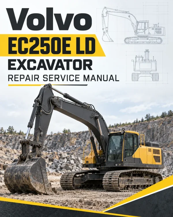 Volvo EC250E LD Excavator Repair Service Manual Volvo EC250E LD Excavator Repair Service Manual