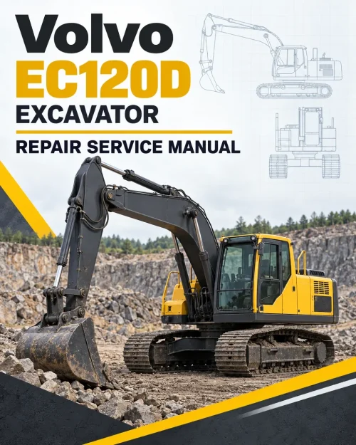Volvo EC120D Excavator Repair Service Manual Volvo EC120D Excavator Repair Service Manual