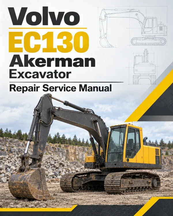 Volvo EC130 Akerman Excavator Repair Service Manual Volvo EC130 Akerman Excavator Repair Service Manual