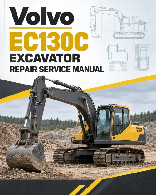Volvo EC130C Excavator Repair Service Manual Volvo EC130C Excavator Repair Service Manual